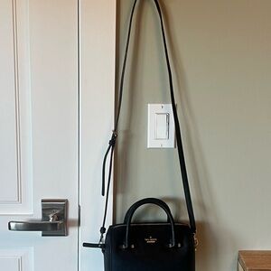 Kate Spade Black Textured Bag